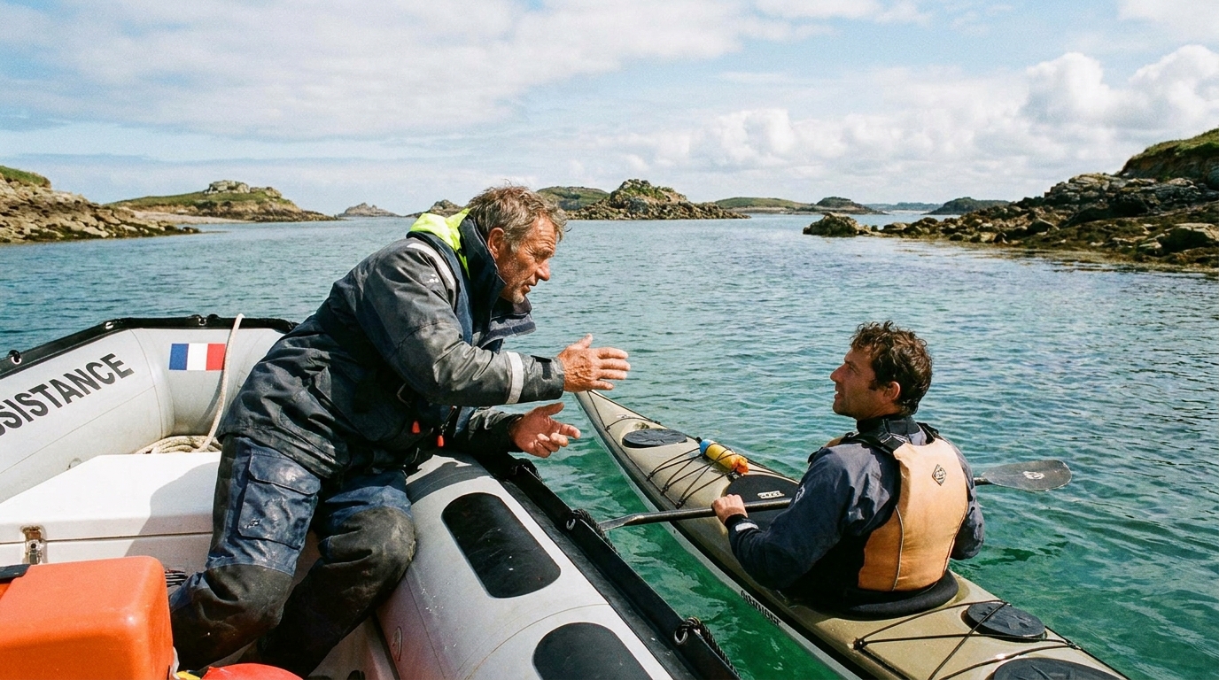 bateau-assistance-kayak-paddle-Plongee Chausey Loisirs.png